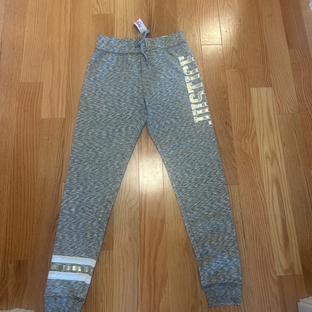 Gray Justice Kids Joggers